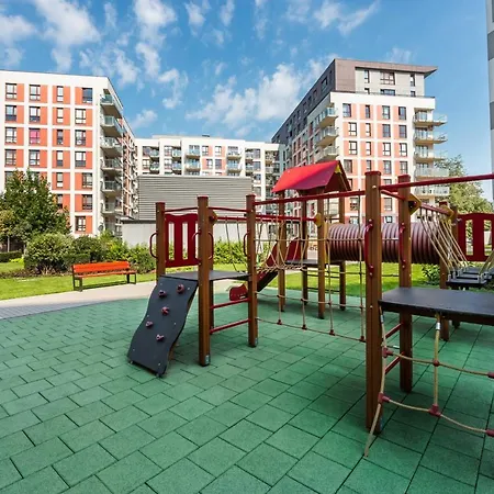 Ochota City View Modern Apartment Warsaw Exterior photo